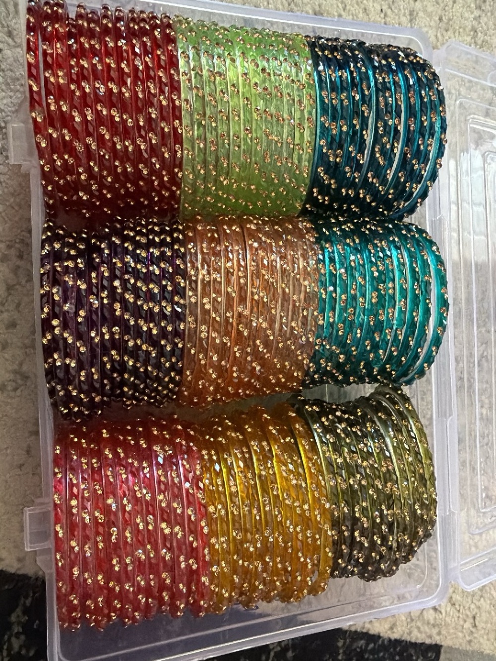 Glass Bangles only 2.4
